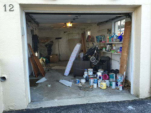 Garage Cleanouts New York City (before)