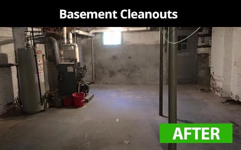 Basement cleanouts services in New York City - after photo