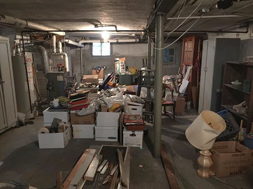 Basement Cleanouts New York City (before)