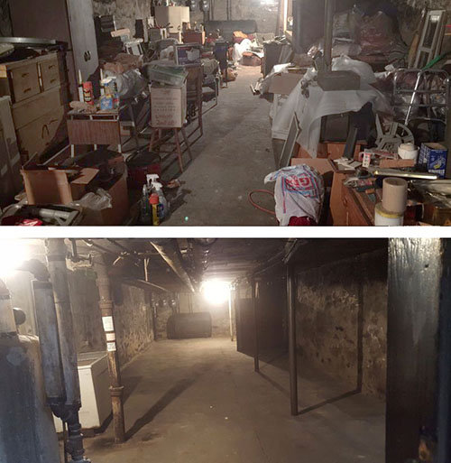 Basement Cleanouts New York City (before & after)
