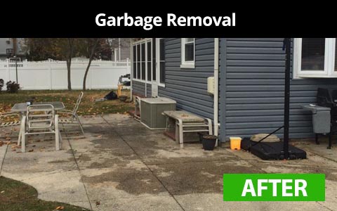 Garbage removal services in New York City - after photo