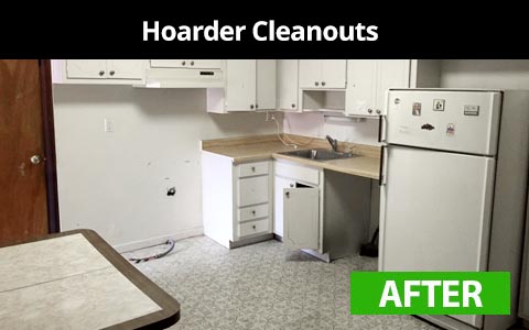 Hoarder cleanout services in New York City - after photo